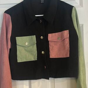 Cropped Shacket medium